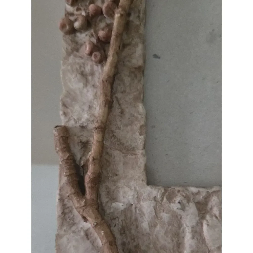 Ceramic Photo Frame with Branch & Berry Detail